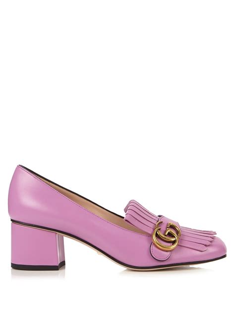 gucci marmont loafers pink|gucci loafers tweed.